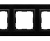 VENA2 Ramka pięciokrotna szkło Xglass akrylowe czarny + antracyt 5209185