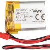 Pakiet akumulatorów Akumulator specjalny, LiPo Akyga LP402025, 3.7 V, 150 mAh