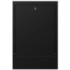 Szafka natynkowa ORN-1 do montażu rozdzielacza hydraulicznego na 4 obwody grzewcze 385x121x580mm czarna