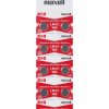10 x bateria alkaliczna mini Maxell G12 / AG12 / LR43 / LR1142 / 186