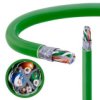 Kabel Utp Kat.6 U/Utp 4X2x0,53 Zielony Lsoh Corning 3M /305M/