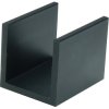 Extruded heatsink, (L x W x H) 30 x 30 x 30 mm, 6.8 K/W, black anodized, SU 32 37,5 SA