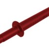 Zabezpieczona końcówka pomiarowa złącze wtykowe, 4 mm CAT II 1000 V czerwony Hirschmann Test & Measurement PRUEF 2700 rt