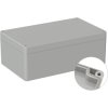 ABS enclosure, (L x W x H) 200 x 120 x 75 mm, light gray (RAL 7035), IP66, BYB-3-90H0134