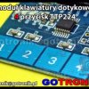 Moduł klawiatury dotykowej 4 przyciski