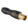 Oehlbach D1C62005 Coax connector gold-plated SAT Antenna 1 pc IEC connector