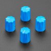 Blue Micro Potentiometer Knob - 4 pack