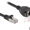 90774 Network Extension Cable S/FTP RJ45 plug to RJ45 jack Cat.6A 0.5