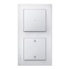 MERTEN M-Smart Ramka 2 podwójna biały polarny MTN478219 SCHNEIDER ELECTRIC