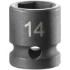 Facom NSS.14A 6-Point Stubby Impact Socket 1/2in Drive 14mm