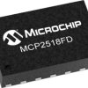 Microchip Nasadki magistrali CAN MCP2518FDT-H/QBB VDFN 14-pinowy RX/TX: 1 8 Mbps