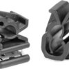 Edge clip, max. bundle Ø 6.8 mm, PA, metal, black, (L x W x H) 23.1 x 14 x 13.2 mm, 151-04529