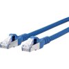 Metz Connect 1308451544-E RJ45 Patch Cable Cat.6A S/FTP 1.5m Blue 1pc