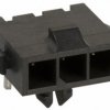 Listwa stykowa PCB 3-pinowe Micro MATE-N-LOK raster: 3 mm Kąt prosty 1-rzędowe TE Connectivity Otwór przelotowy250 V W