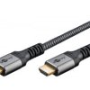 Kabel HDMI / HDMI 3m 2.0 4K@60Hz Sharkskin Grey