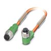 Przewód czujnik-siłownik ze złączem Złącze M12 liczba rdzeni 5 długość 1m Rodzaj A Męskie Złącze B Złącze M12
