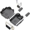 TRU COMPONENTS 7709504K Zestaw listew żeńskich D-Sub TCDPPK09BKHDS15K, rzędy: 3, styki: 15, 180 °, 1 szt.