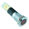 Red LED 12mm Flat Panel Indicator 220V