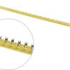 Soldering strip, 498 x 12 mm, pitch 8 mm, FR4 epoxy, BYB-3-11H6176