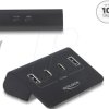 64259 USB 10 Gbps Hub with 2 USB Type-C™ and 2 USB Type-A Ports