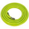 Sealey AHFC5 Air Hose High Visibility 5mtr x Ø8mm with 1/4"BSP Unions