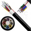 Kabel światłowodowy A-DQ(ZN)2Y 96 włókien SM G.657.A1 wielotubowy (8x12J) zewnętrzny bezhalogenowy LSOH czarny TKF