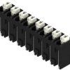 PCB terminal, 8 pole, pitch 5.08 mm, AWG 28-14, 12 A, spring-clamp connection, black, 1870270000