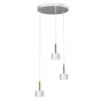 Lampa Wisząca Arena White/Gold 3Xgx53 Mlp7756 Milagro
