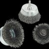 M 438-F- 75 Steel wire brushes - cup brushes, 75 mm, fine