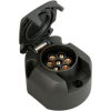 IWH 010207 Trailer socket 7-pin plug Plastic Trailer Push-Fit Systems