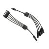5-way Y-type MC4 Solar Connector Splitter - for Photovoltaic Panels