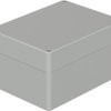 ABS enclosure, (L x W x H) 160 x 120 x 90 mm, light gray (RAL 7035), IP65, 03238000