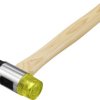 Młotek gumowy TOOLCRAFT TO-9991032 średno miękki, średnio twardy 335 g 310 mm 1 szt.