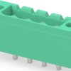 PCB terminal, 4 pole, pitch 5.08 mm, AWG 30-12, 15 A, pin, green, 796867-4