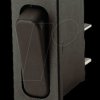 01833.3302-00 Rocker switch, 1-pin, UM, black
