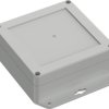 TRU COMPONENTS 6U07121205619 TC-13865304 Urządzenia przemysłowe 151.4 x 121.4 x 45 poliwęglan szary błyszczący 1 szt.