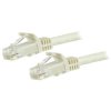 StarTech.com N6PATC150CMWH 1.5m CAT6 Ethernet Cable - White CAT 6 Gigabit Ether
