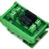 ELECTRONICS-SALON DIN Rail Mount DC5V 2 Channels DC-AC 2Amp G3MB-202P Solid State Relay SSR Module Board.
