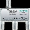 BAB 2-24P Axing 2-way satellite splitter, 24 db