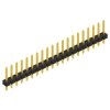 Pin header, 20 pole, pitch 2.54 mm, straight, black, SL LP 1 112 20 G