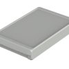ABS enclosure, (L x W x H) 271 x 170 x 40 mm, light gray (RAL 7035), IP66, 96036345