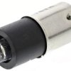 Lampka kontrolna Biały 24 → 28V dc BA9s LED średnica 4.9mm długość 26mm