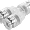 Złączka pneumatyczna Wciskane 12 mm Wciskane 12 mm Festo Adapter rozgałęźny do rur