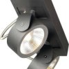 Lampa sufitowa LED SLV 1000129 31 W 2000 lm czarny