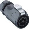 Lutronic 0252 04 Złącze okrągłe, 1 szt.