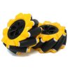 80mm Mecanum Wheel Set with Hubs