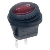 Przełącznik klawisz podś. hermet. 230V 6A 2-poz 1-tor 1xNO czerwony KCD8R-230V / 9338