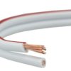 Przewód głośnikowy SMYp 2x0,5 biały CU miedź Mercor /100m/