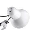 Lampka Biurkowa Kreślarska Stołowa E27 TOBI Biała Lumiled + uchwyt na blat
