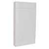 PRACTIBOX Rozdzielnica modułowa natynkowa 4x12 drzwi białe 766x328 IP40 135424